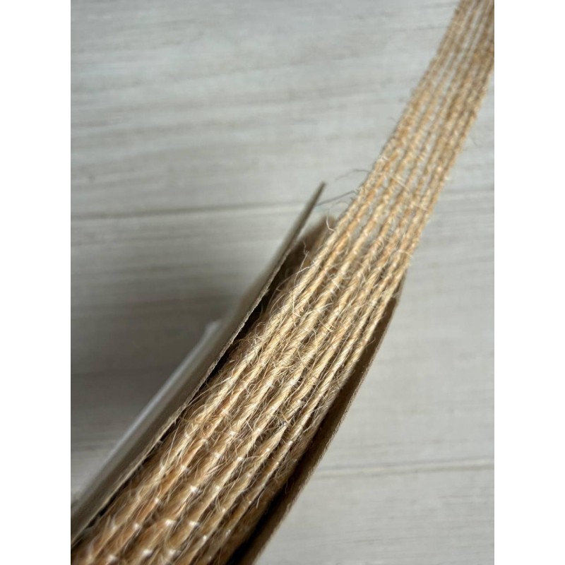 Стрічка мішковина " 19510" 1 см рулон 10 метрів