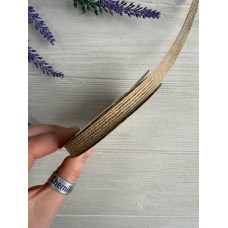 Стрічка мішковина " 19510" 1 см рулон 10 метрів