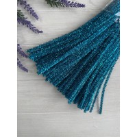 Дріт синельная "Блиск"  небесна  100 шт