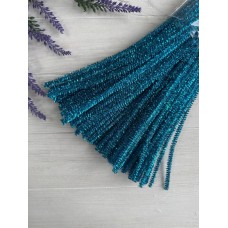 Дріт синельная "Блиск"  небесна  100 шт