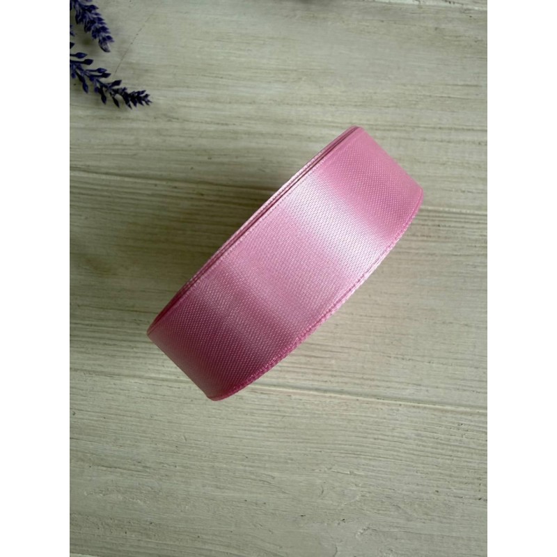 Стрічка атласна 2,5 см  лілова #149 рулон 32,5 метра