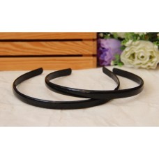 Ободок " 0,8 см "  черные 12 шт