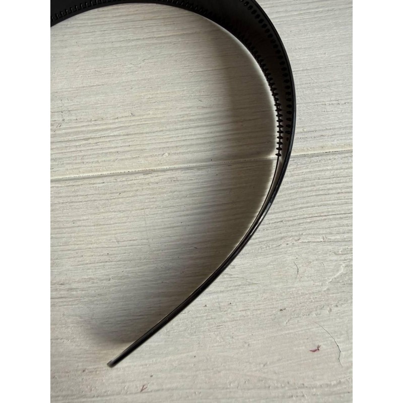 Ободок " 2,5 см "  черные 12 шт