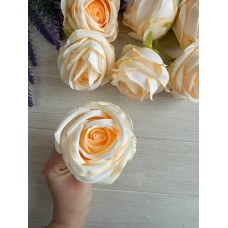 Троянда головка " Зефірна 30289 " персикова 12 шт