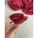 Роза головка " 30687 " бордо 12 шт