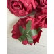 Роза головка " 30687 " бордо 12 шт