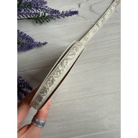 Тесьма жаккардовая с орнаментом " 19880 "  1.2 см ,    22.5 метра