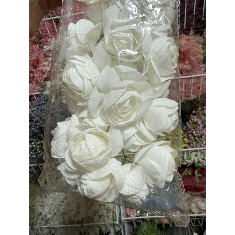 Півонії на ніжці білі 36 шт