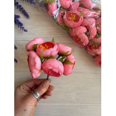 Ранункулюс букет  рожевий 30 шт