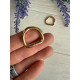 Напівкільце Преміум "  23*20  мм " золото 1 шт