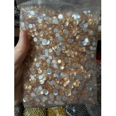 Стрази 6,0 мм золото 5000 шт