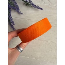 Репс 2,5 см, Мандариновий  #0668  22,5 метри