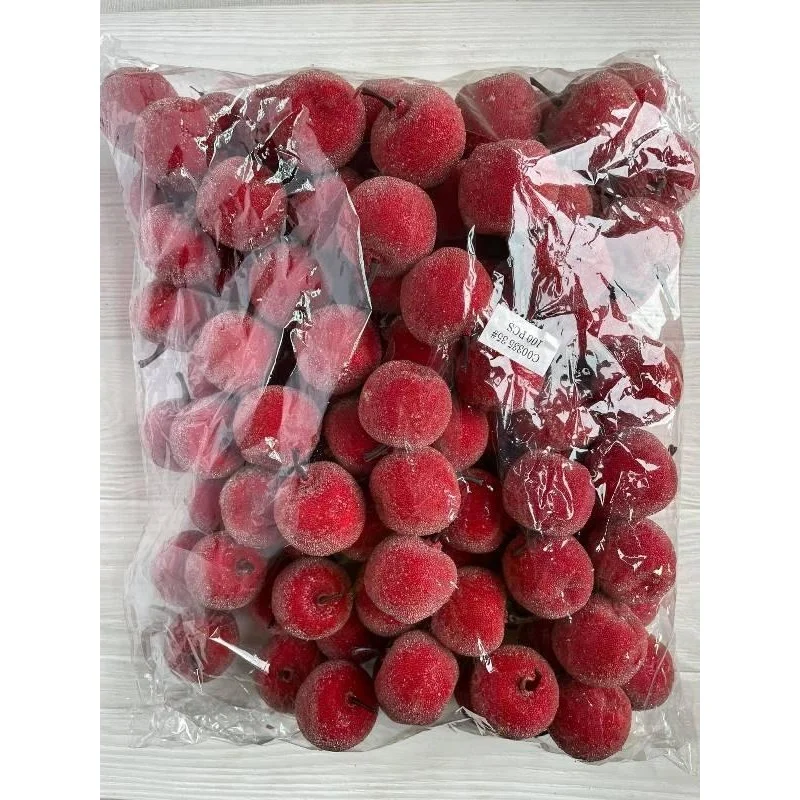 Яблоки Большие в сахаре ,  красные   100 шт