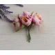 Ранункулюс букет ,  зефирный розовый    30 шт