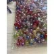 Бусины круглые " Сияние " 10 мм микс   500 грам Уценка