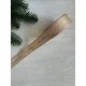 Репс  " Merry Christmas со звездочками  "  2,5 см имбирный       рулон 22.5 метра