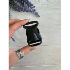 Карабін фастекс    5,5 * 3,6 см , чорний   1 шт