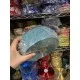 Лента блестящая новогодняя 6,3 " Метал "  , голубая        рулон 45 метров